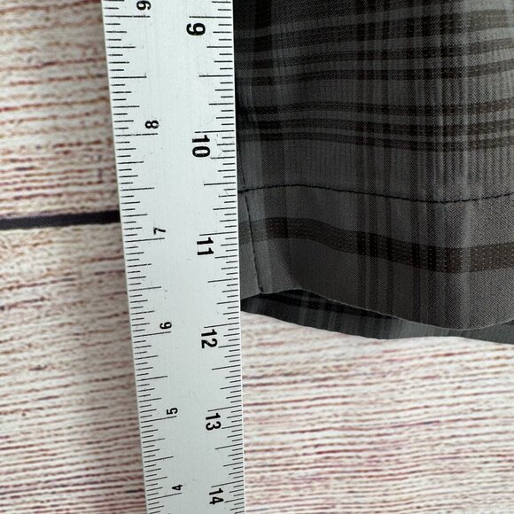 Nike Golf Tour Performance Dri Fit Shorts Men's Size 35 Gray‎ Plaid - Picture 8 of 8